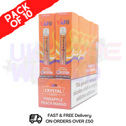 Pineapple Peach Mango Crystal Bar Puffs 600 VU9 Box Of 10 - UK Vape World