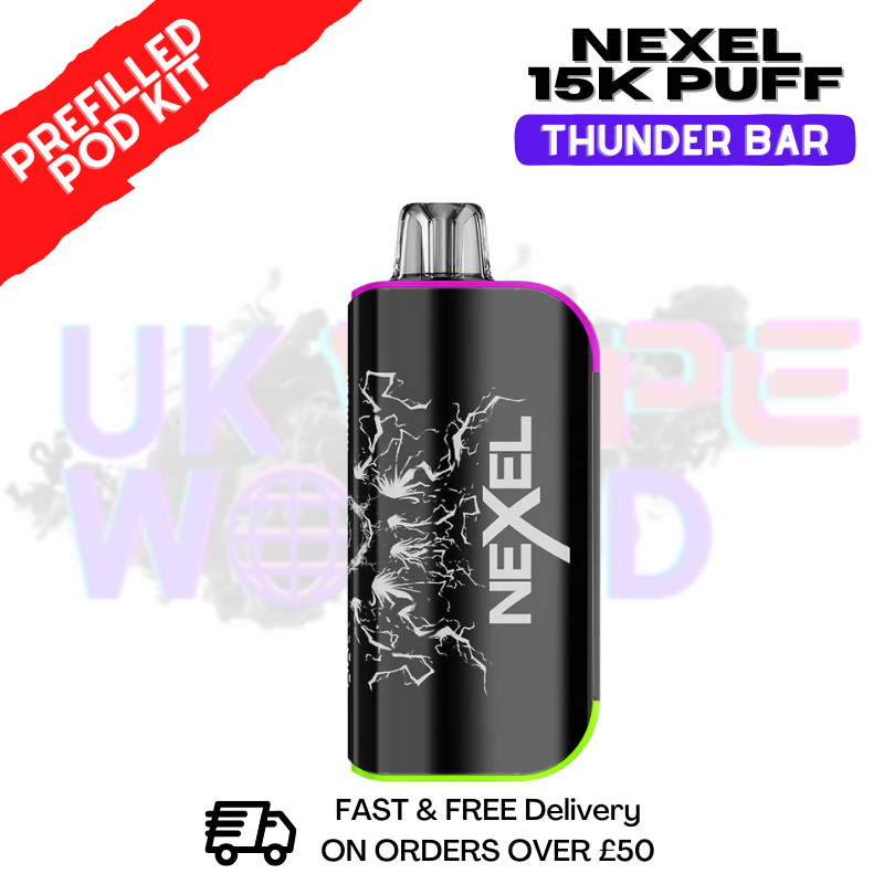 Pink Lemonade Nexel 15K Thunder Prefilled Pod Kit - ukvapeworld