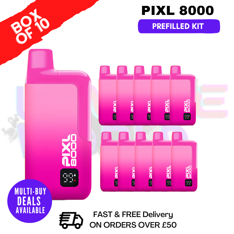 Pink Lemonade Pixl 8000 Kits Box Of 10