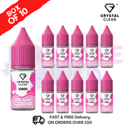 Pink Slush Crystal Clear Nic Salt Box Of 10 - Only £17.99 -  ukvapeworld