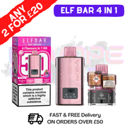 Pink Edition Elf Bar 4 in 1 Ultra Puff Kit - ukvapeworld