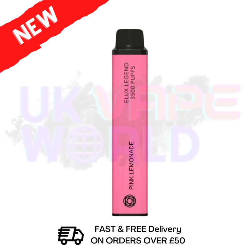 Elux Legend 3500 Puff Pink Lemonade-UK Vape World 