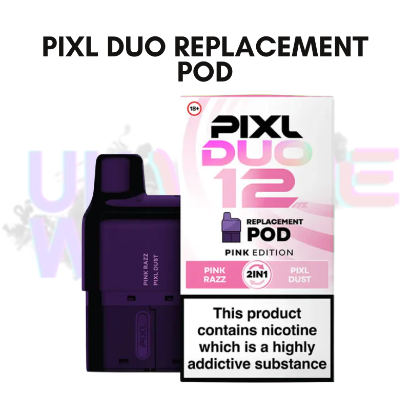 Pink Edition Pixl Duo Replacement Pods - Box Of 10