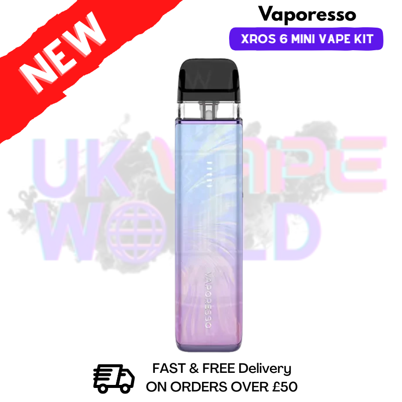 Plume Pink Vaporesso Xros 6 Mini Vape Kit - ukvapeworld