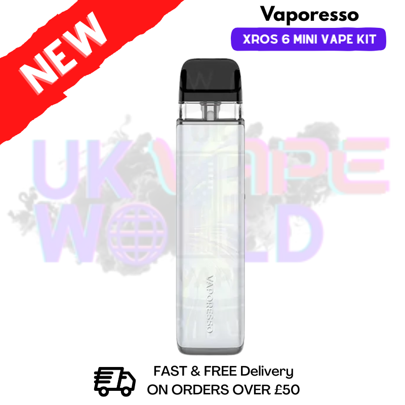Plume White Vaporesso Xros 6 Mini Vape Kit - ukvapeworld