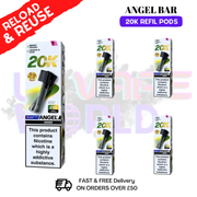 Pool Edition Angel Bar 20K REPLACEMENT PODS Box Of 5 - UK Vapeworld