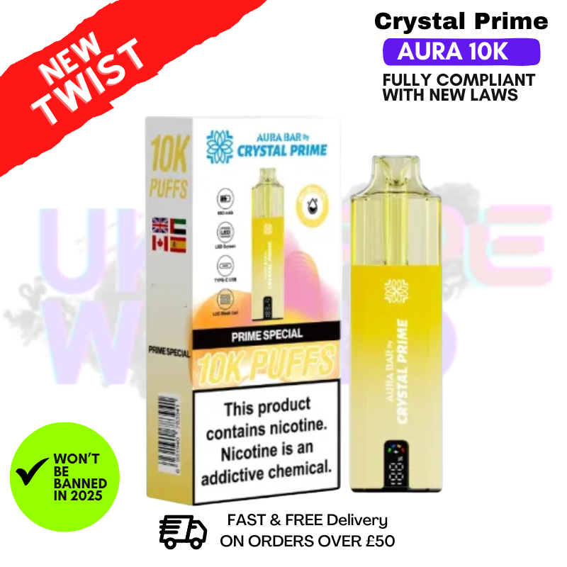 Shop Prime Special Crystal Prime 10K Puff Pod Kit - UK Vape World