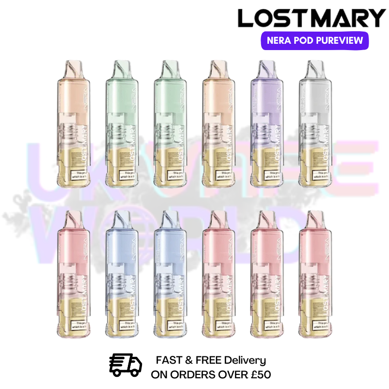 Shop Lost Mary Nera 15K PureView Replacement Pack (NEW) - UK Vape World