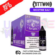 Purple Rain Cuttwood Bar Salt BOX OF 10 - ukvapeworld