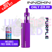 Shop Purple Innokin T22E Vape Kit + Free 100ML Liquid - ONLY £19.99 - UK Vape World