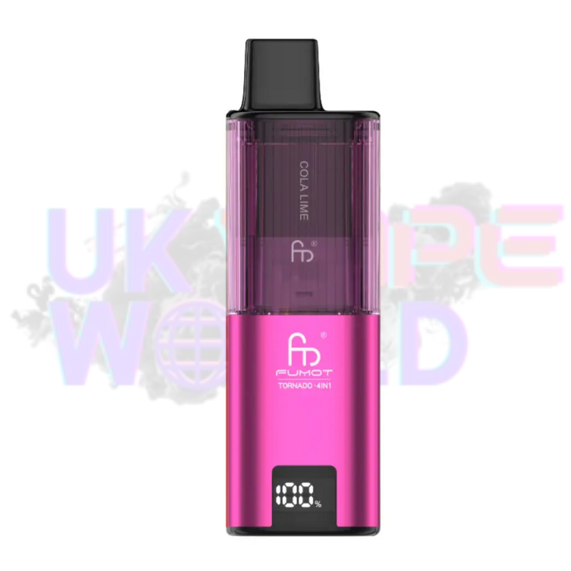 Fumot RandM Tornado 4 in 1 4000 Puff Prefille Vape Kit Fumot RandM Tornado 4 in 1 4000 Puff Prefille Vape Kit