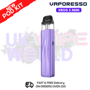 shop Purple Vaporesso Xros 5 Mini Refillable Pod Vape Kit - ukvapeworld
