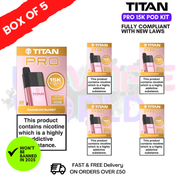 Rainbow Burst Titan Pro 15K Pod Kit Box of 5 - ukvapeworld