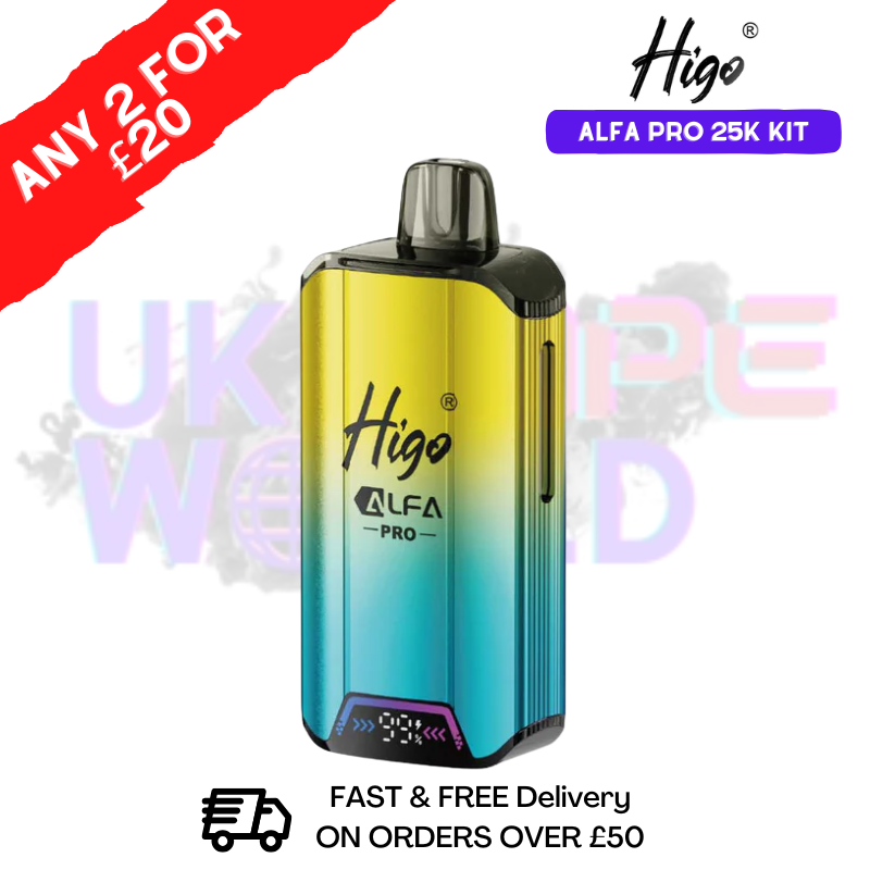 Rainbow Candy Higo Alfa Pro 25K Prefilled Pod Kit - Any 2 For £20 - ukvapeworld