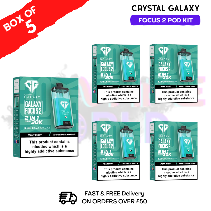 Rainbow Crystal Galaxy 30K Kits Box Of 5