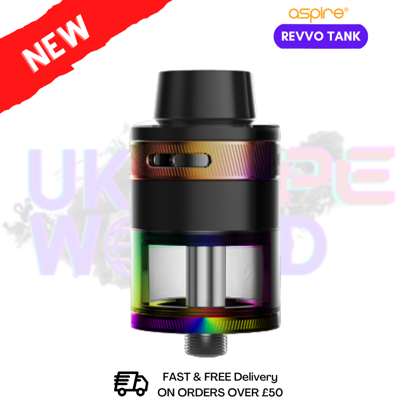 Shop Rainbow Aspire Revvo Tank - Only £9.99 (S) - UK Vape World