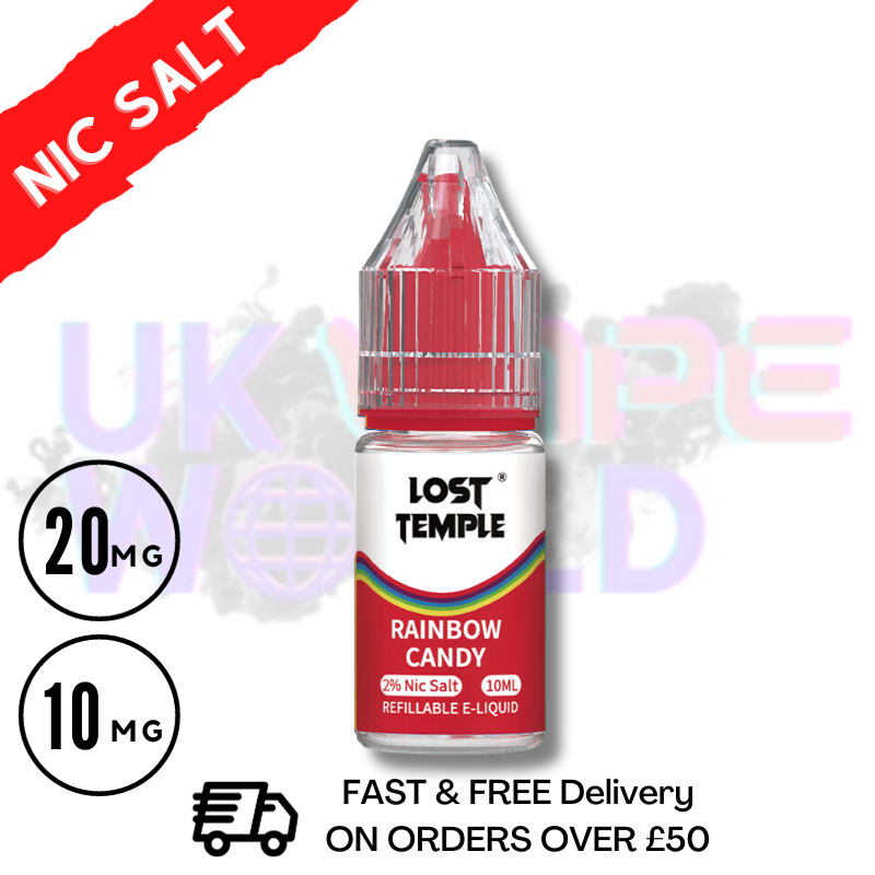 LOST TEMPLE 'Rainbow Candy' Nic Salt