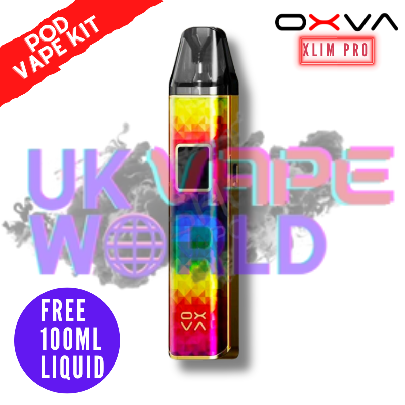 Shop Rainbow Oxva Xlim Pro Kit - New Colour 