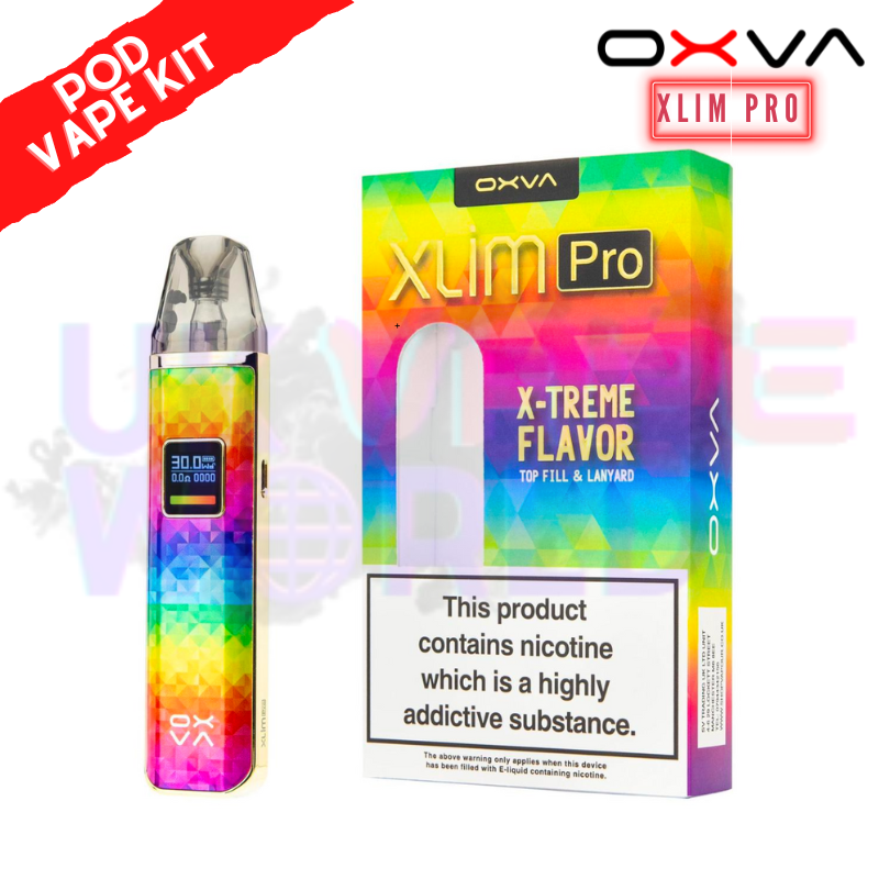 Rainbow Oxva Xlim Pro Kit Box - UK Vape World