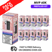 Raspberry Edition MVP 60K Kit Box Of 10 - ukvapeworld