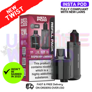 Raspberry Lemonade Insta Pod Refil Pack (2ML POD + 10ML BOTTLE)