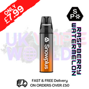 Shop Raspberry Watermelon Snow Plus Bar 5000 Pro Vape Disposable Kit -  UK Vape World