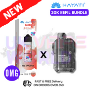 shop Red Apple ICE Hayati 30K Puff Zero Nicotine Vape Kit - ukvapeworld