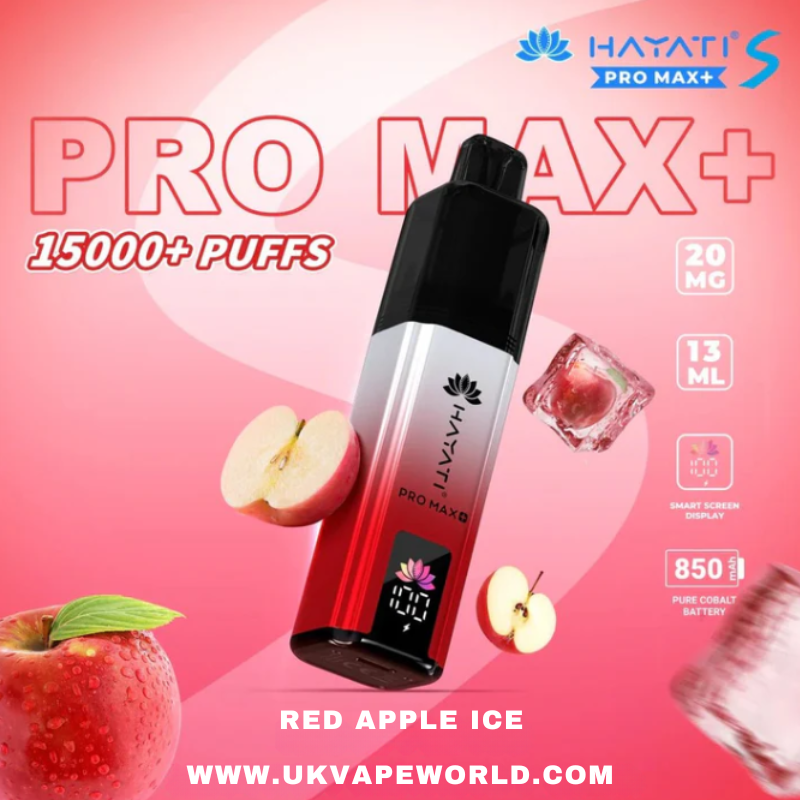 Red Apple ICE Hayati Pro Max S Plus 15K Puff Ultra Kit - ukvapeworld
