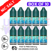 Shop Red Apple Ice RandM Tornado 7000 Nic Salt BOX OF 10 - UK Vape World