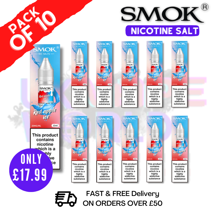 vape ivg pro refills 7 Daze Reds x Keep It 100 Salts Series Slapple ICED E-juice 30ml main image 0