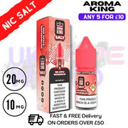 Shop Red Apple Watermelon - Aroma King Nic Salt - UK Vape World