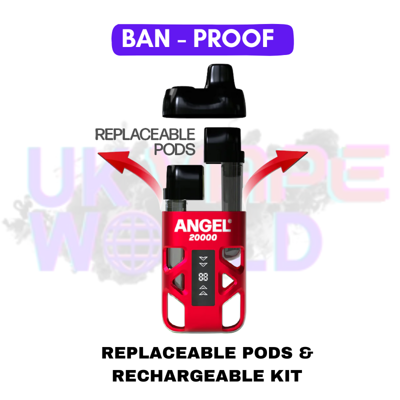 Red Edition Angel Bar 20K Puff Twist Prefilled Pod Kit