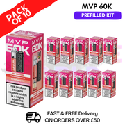 Red Edition MVP 60K Kit Box Of 10 - ukvapeworld