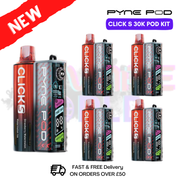 Red Edition Pyne Pod Click S 30K Pod Kit  Box Of 5 - ukvapeworld