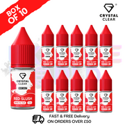Red Slush Crystal Clear Nic Salt Box Of 10 - Only £17.99 - ukvapeworld