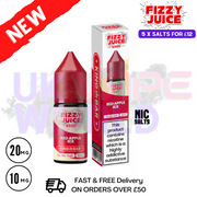 Fizzy Juice 5000 Nic Salt Red Apple ICE 10ML E-liquid - UK Vape World
