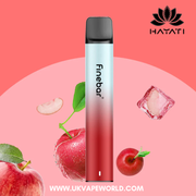 Red Apple Ice Hayati Finebar Prefilled Pod Kit - 5 For £15 - UKVAPEWORLD