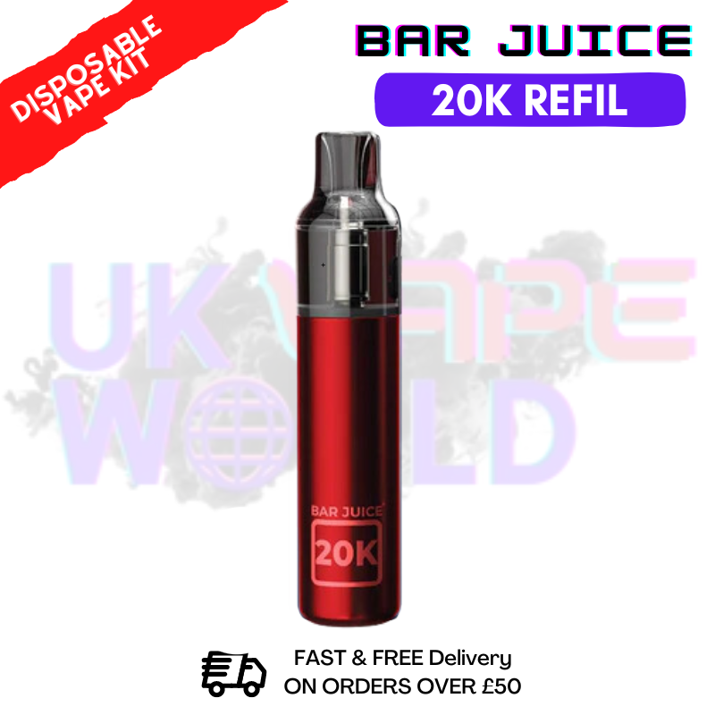 Red Bar Juice 20K Puff Refil Disposable Kit + FREE Eliquid Red Bar Juice 20K Puff Refil Disposable Kit + FREE Eliquid