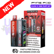 Red Edition Pyne Pod Click S 30K Puff Kit - UKVAPEWORLD