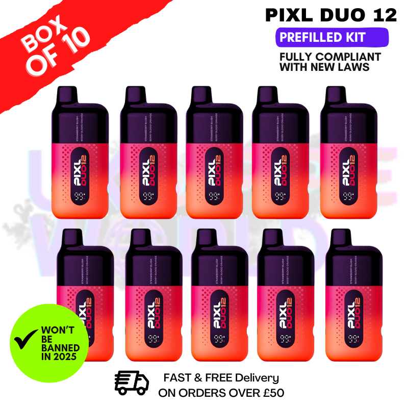 Red Edition Pixl Duo 12 Pod Kit Box Of 10 - ONLY £71.99
