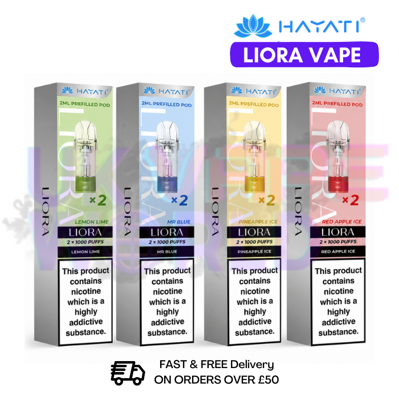 Shop Shop Hayati Liora 2x 2ml Refill Pack - Only £4.79 - UK Vape World