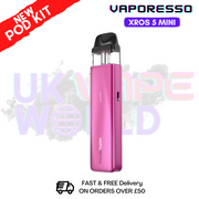 Rose Red Vaporesso Xros 5 Mini Pod Kit - 15.99 Rose Red Vaporesso Xros 5 Mini Pod Kit - 15.99