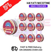 Ruby Berry Hayati Nic Pouches Box Of 10 - ukvapeworld