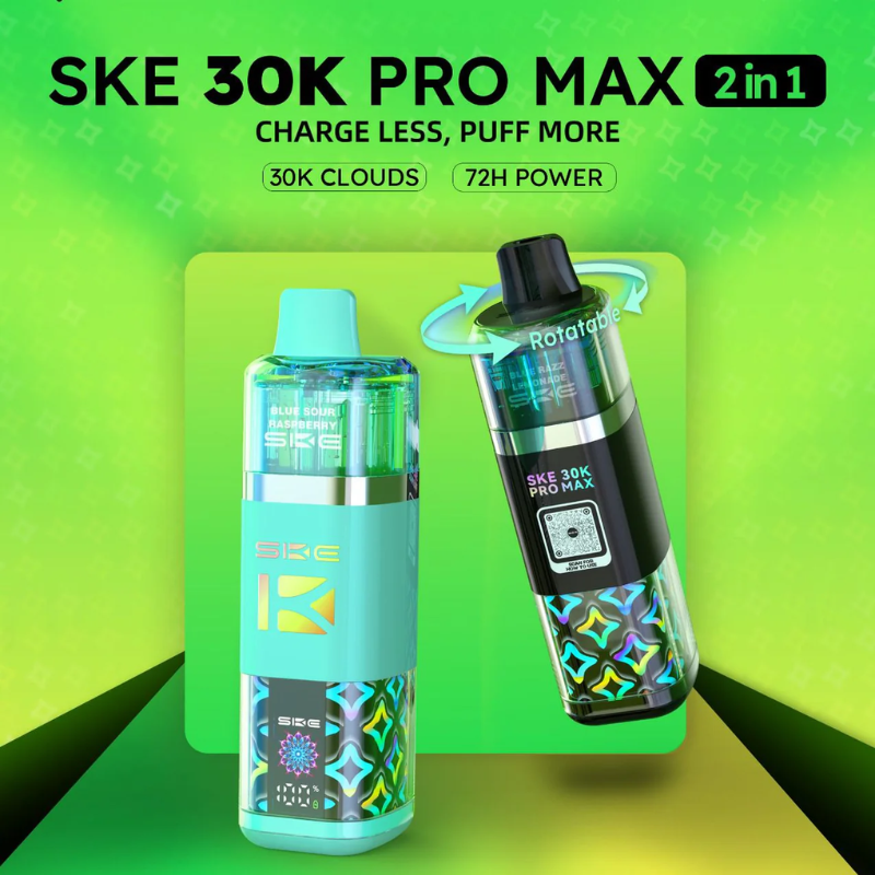 Features Of SKE 30K 2 IN 1 Pro Max Vape Pen Kit - UK Vape World