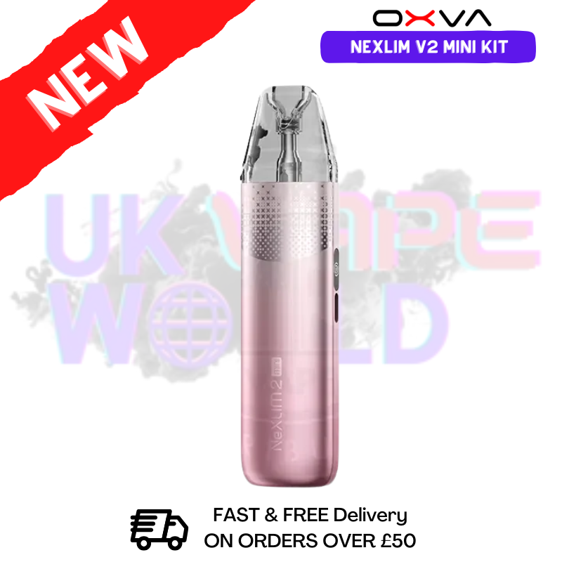 Sakura Pink OXVA Nexlim V2 Mini Pod Kit - ukvapeworld