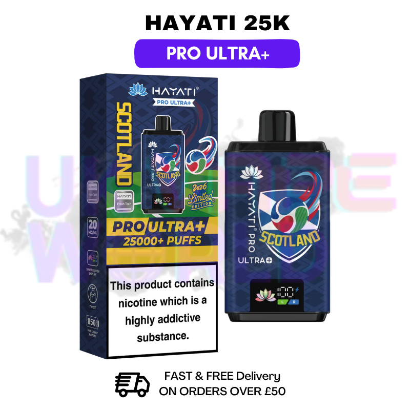 Scotland Hayati Pro Ultra 25000 World Cup Football Edition Kit - £10.99