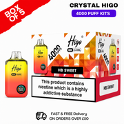 HB Sweet Crystal Higo 4000 Pod Kits Box Of 5