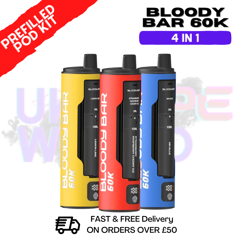 Bloody Bar 60K 4 In 1 Twist Prefilled Pod Kit