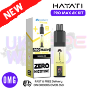 Shop Banana ICE Hayati Pro Max Plus 6000 Kit Zero Nicotine - 2 FOR £15 - UK Vape World