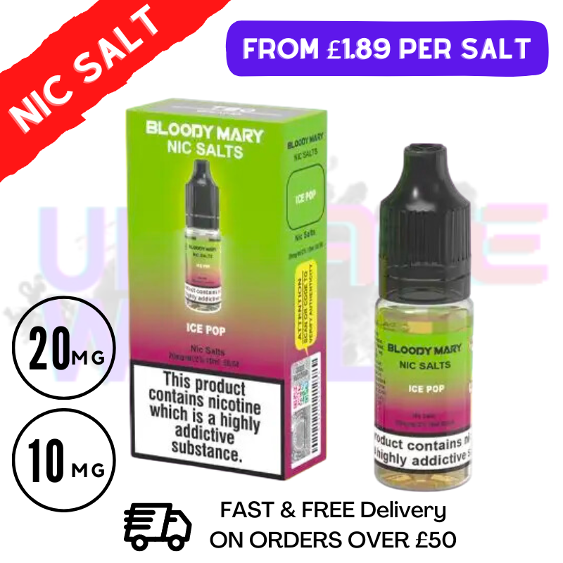 ICE Pop Bloody Mary 10ML Nic Salt